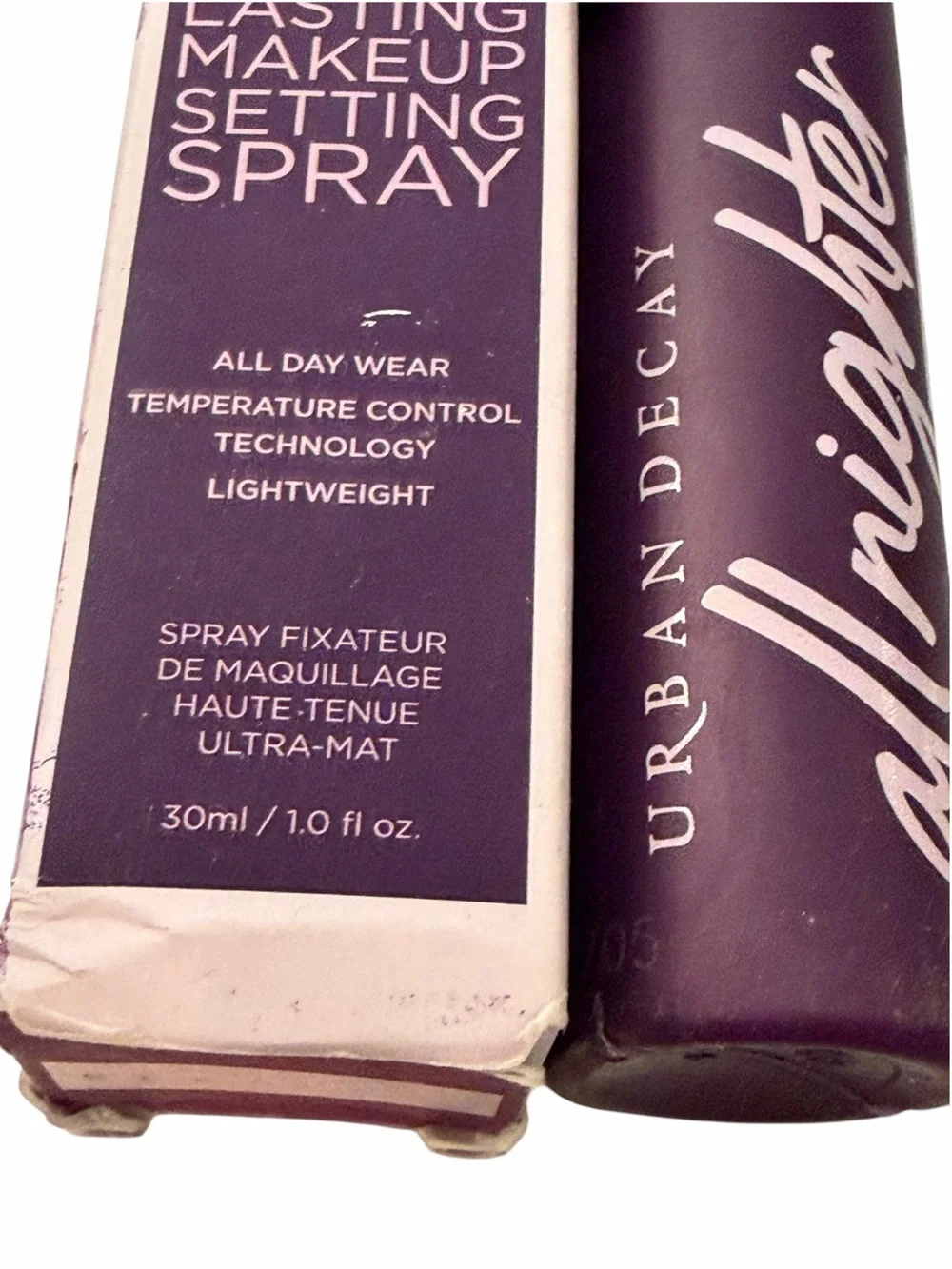 Urban Decay All Nighter Ultra Matte Setting Spray Matte Long Lasting 1 fl oz